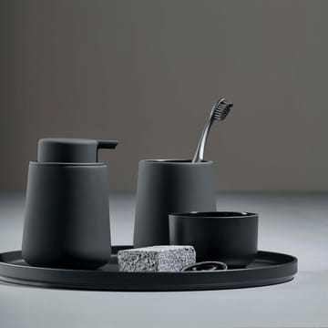 Nova One tandenborstelbeker - black (zwart) - Zone Denmark