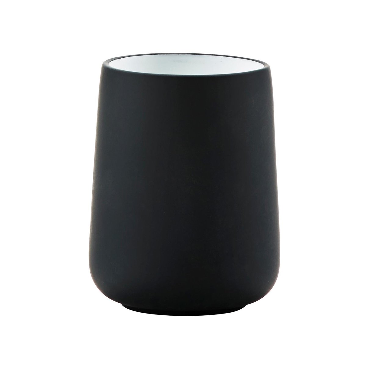 Zone Denmark Nova tandenborstelbeker black (zwart) | Scandinavisch Interieur | Tandenborstelhouders | Zwart