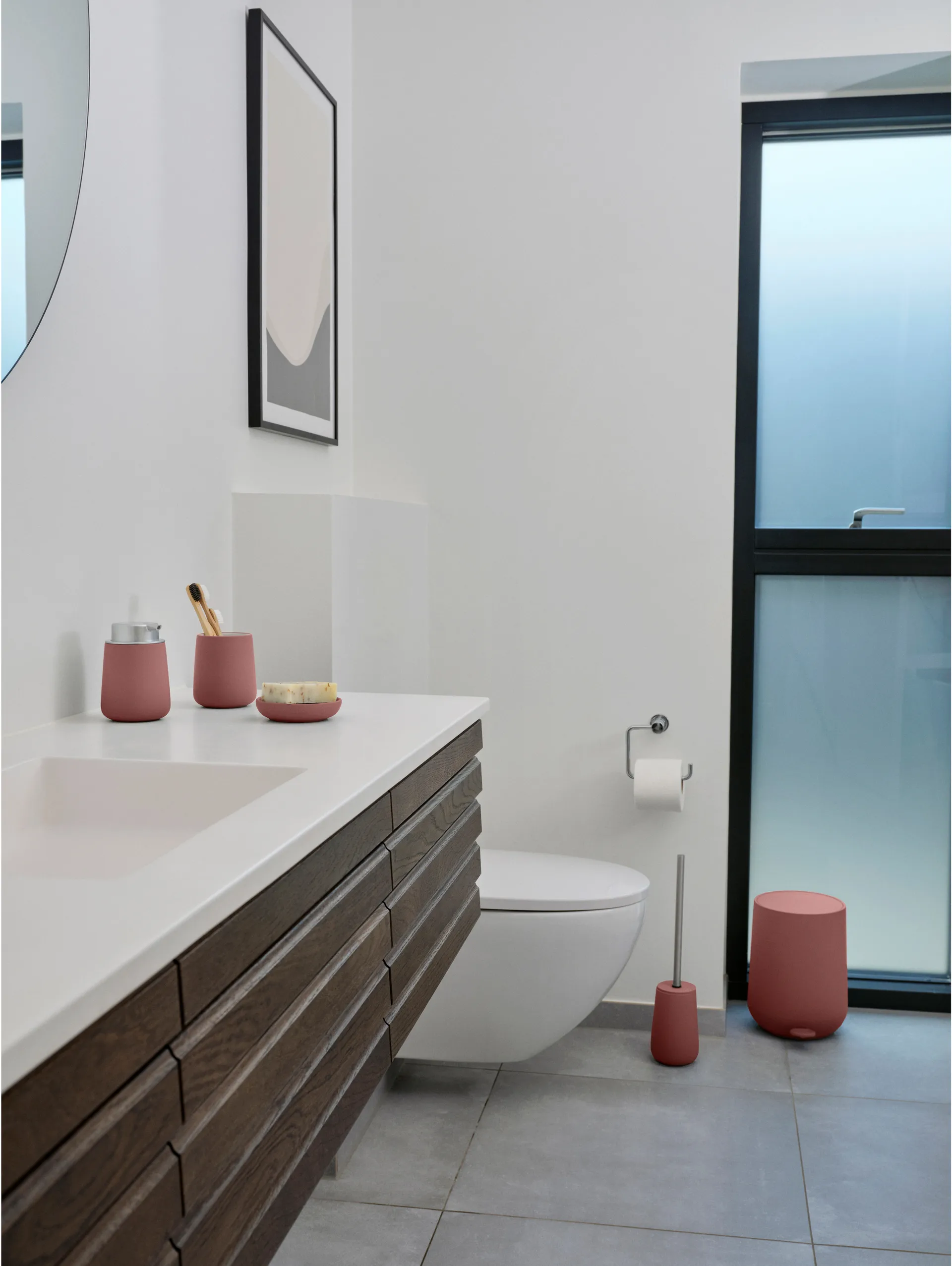 Nova tandenborstelbeker, Peach red Zone Denmark