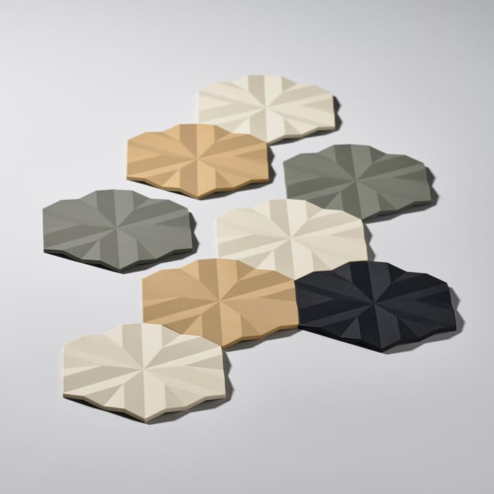 Ori Flake pannenonderzetter 14x16 cm, Biscuit Zone Denmark