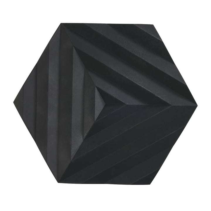 Ori Fold pannenonderzetter 14x16 cm - Black - Zone Denmark