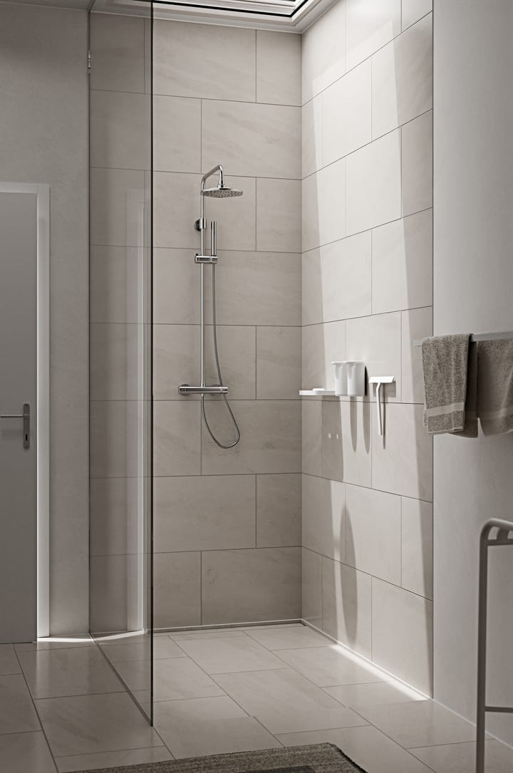 RIM doucherekje laag 11x22 cm, White Zone Denmark