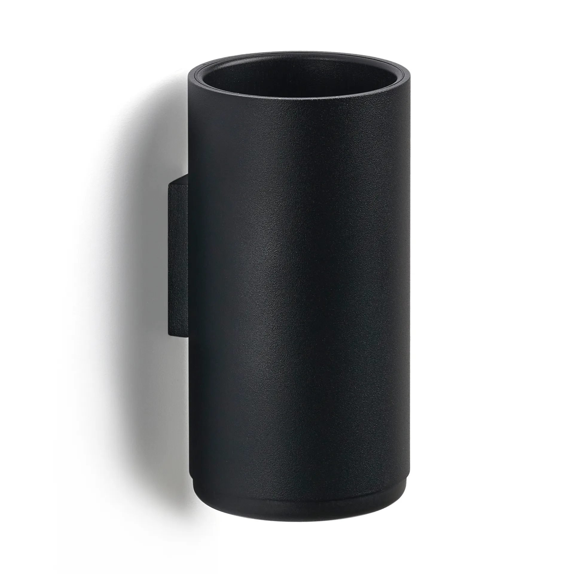 RIM tandenborstelbeker met wandhouder 13,6 cm, Black Zone Denmark