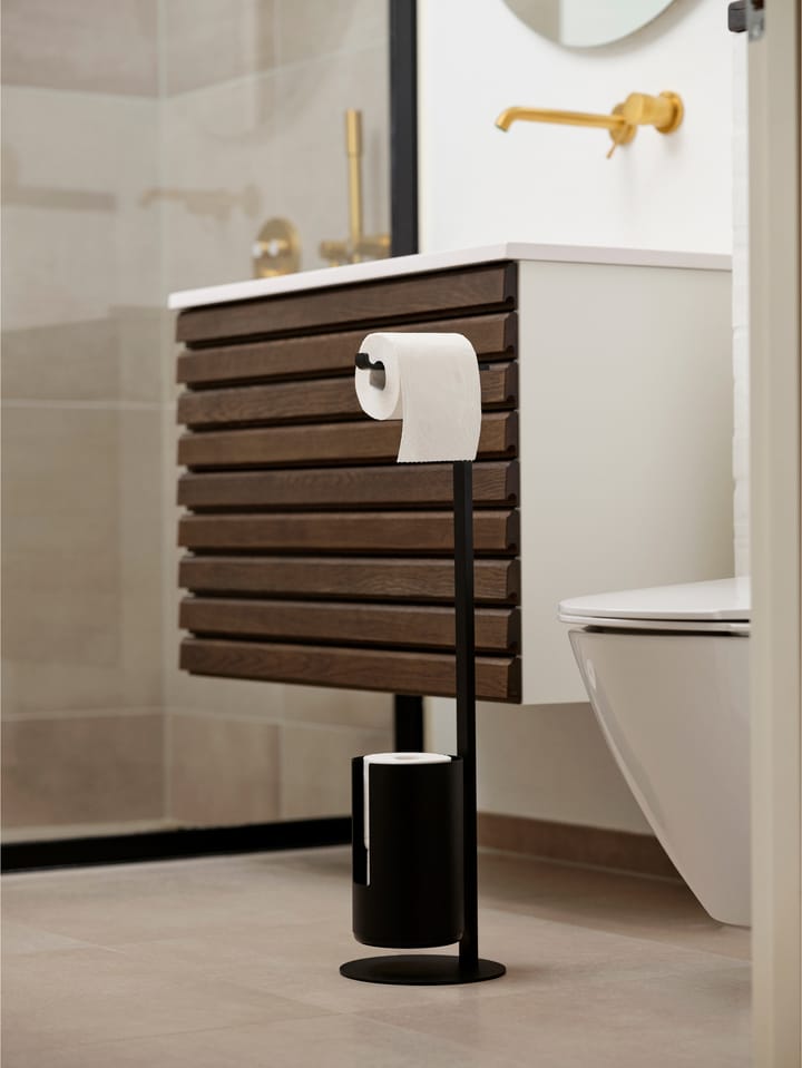 Rim vrijstaande toiletpapierhouder, Black Zone Denmark
