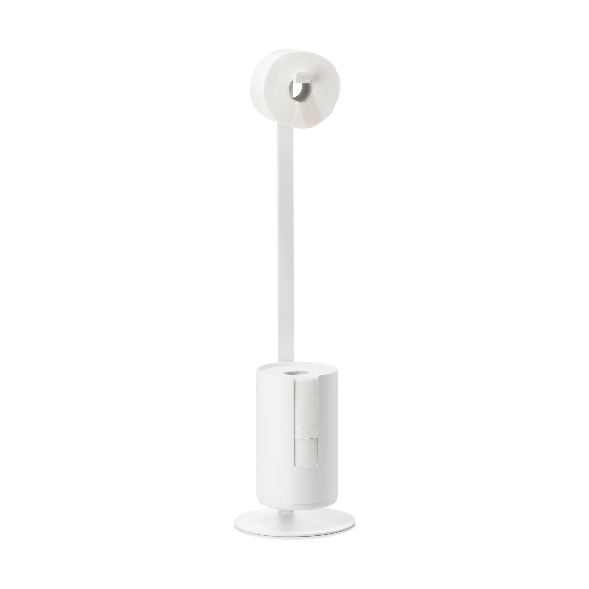 Rim vrijstaande toiletpapierhouder, White Zone Denmark