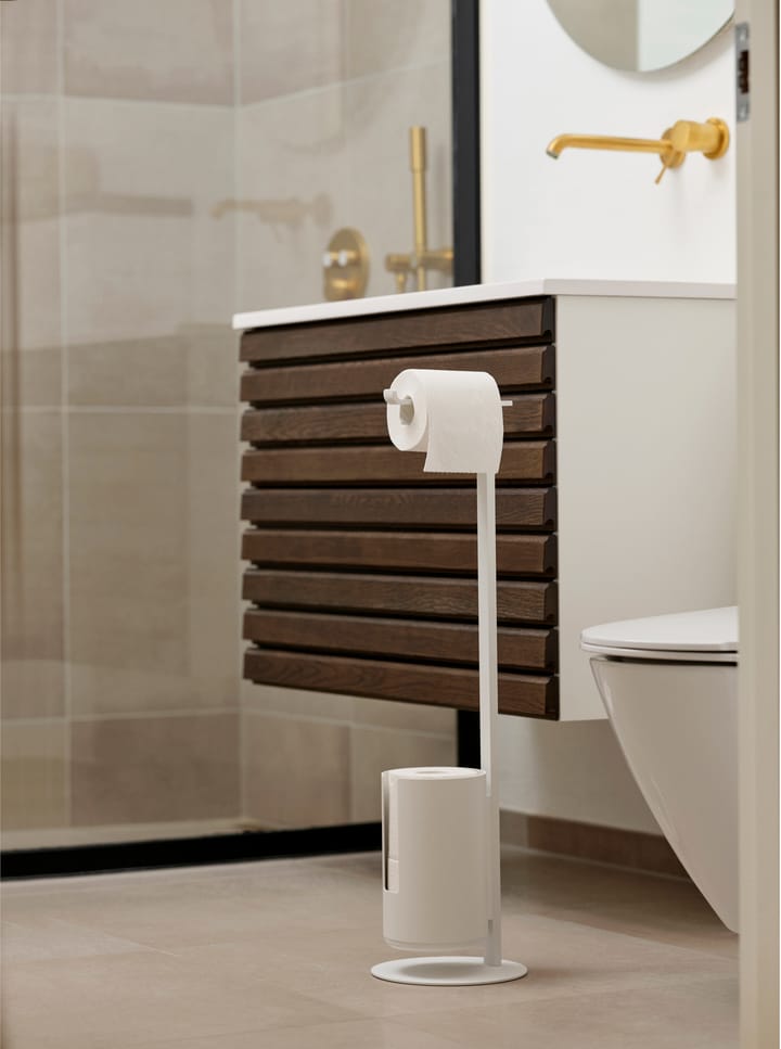 Rim vrijstaande toiletpapierhouder, White Zone Denmark