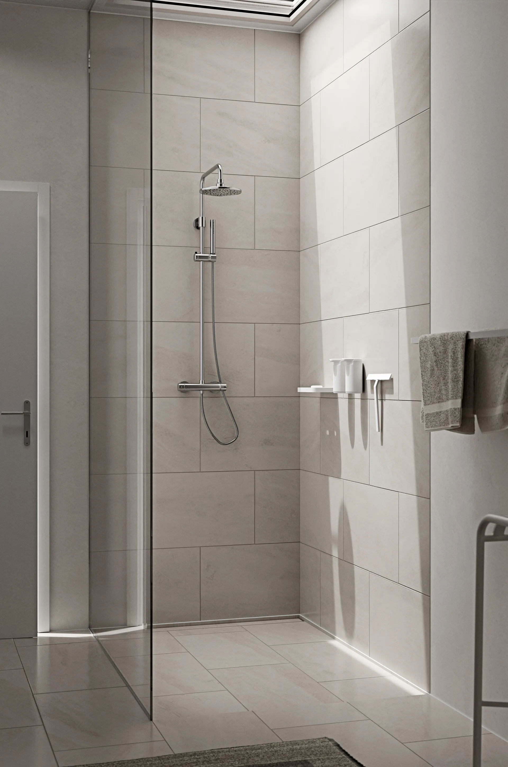 RIM zeeppomp met wandhouder 14,4 cm, White Zone Denmark