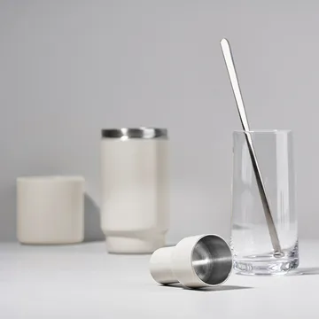 Rocks jigger 3/6 cl - Warm grey - Zone Denmark