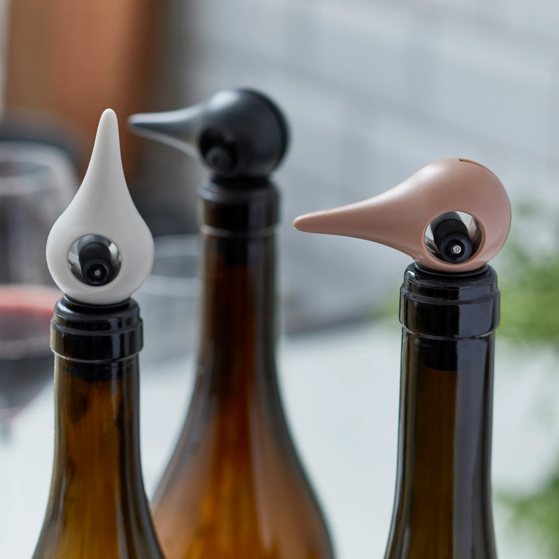 Rocks wijnstopper 3,2x6,4 cm, Black Zone Denmark