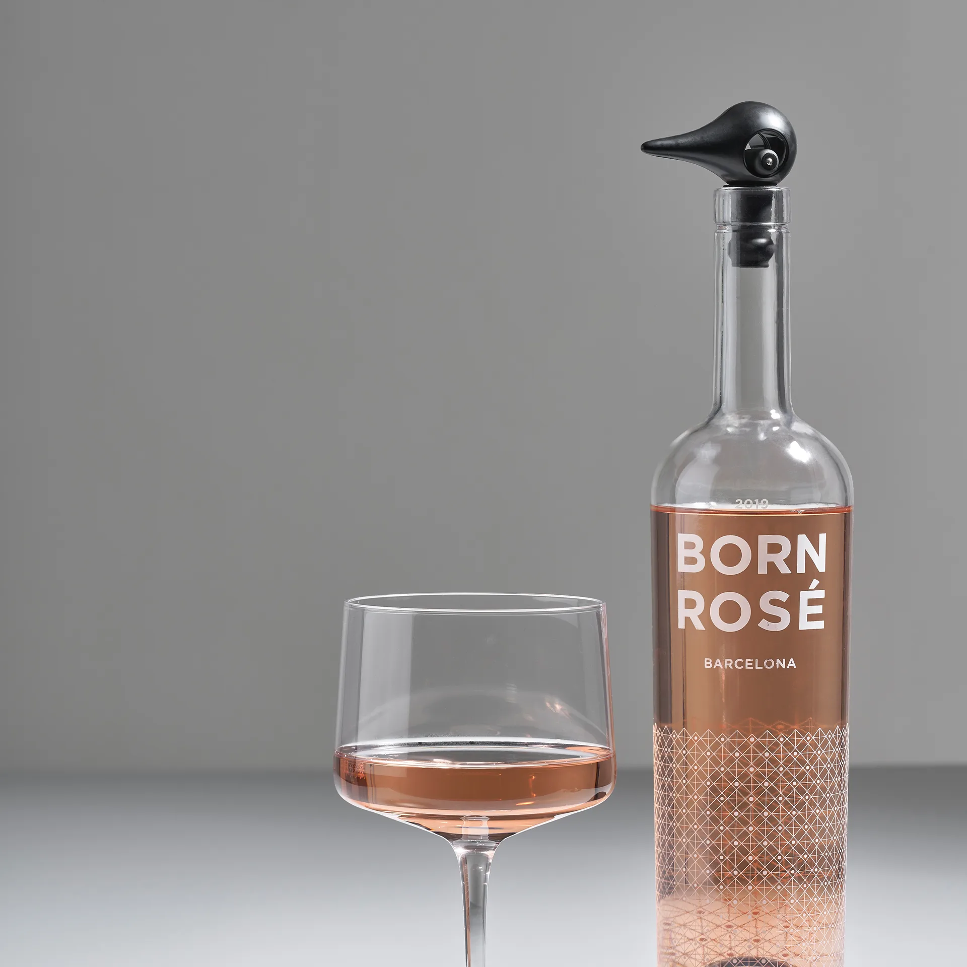 Rocks wijnstopper 3,2x6,4 cm, Black Zone Denmark