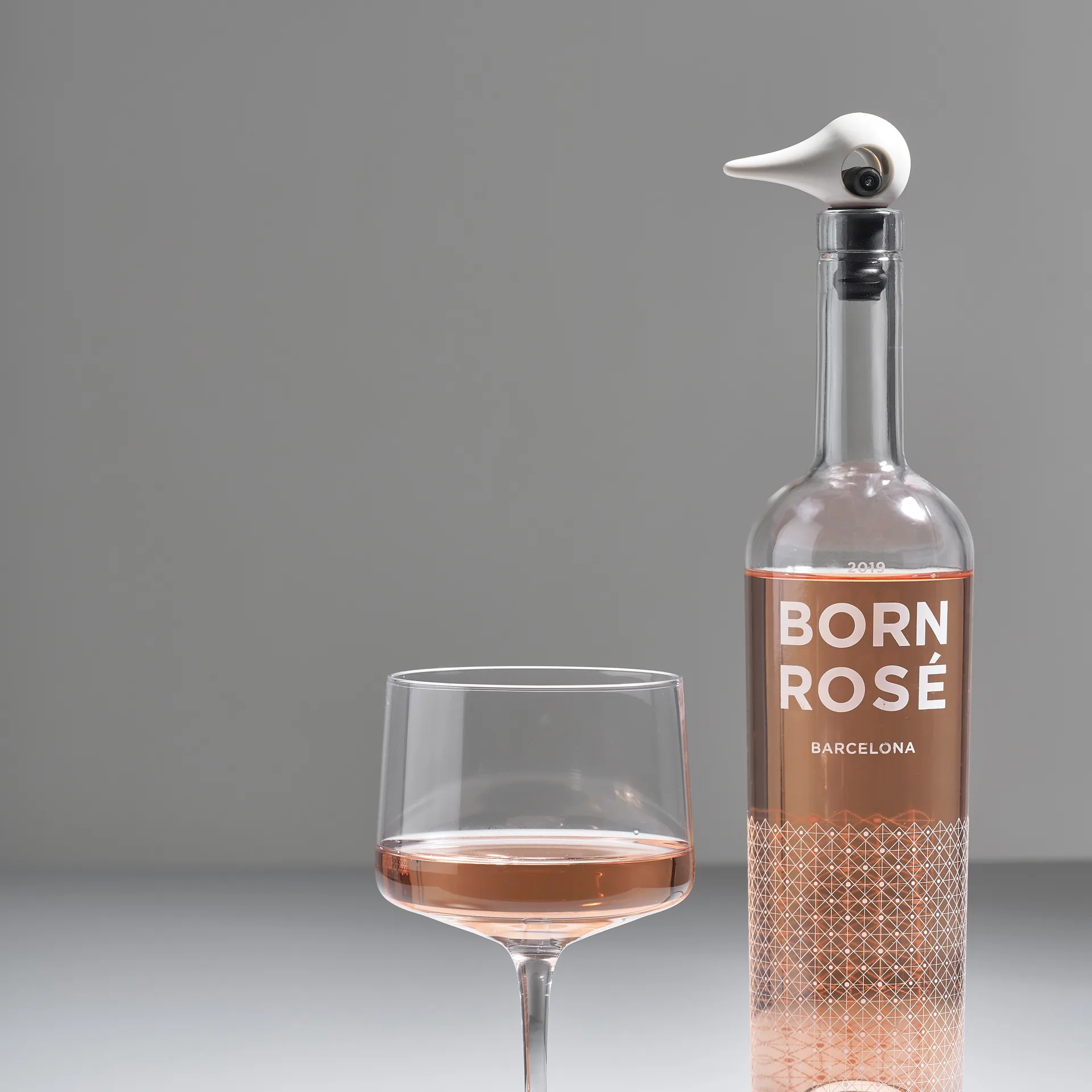 Rocks wijnstopper 3,2x6,4 cm, Warm grey Zone Denmark