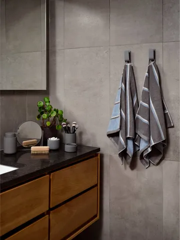 Sauna handdoek - Grey-blue fog-soft grey, 50x100 cm - Zone Denmark