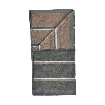 Sauna handdoek - Olive green-taupe-blue fog, 50x100 cm - Zone Denmark
