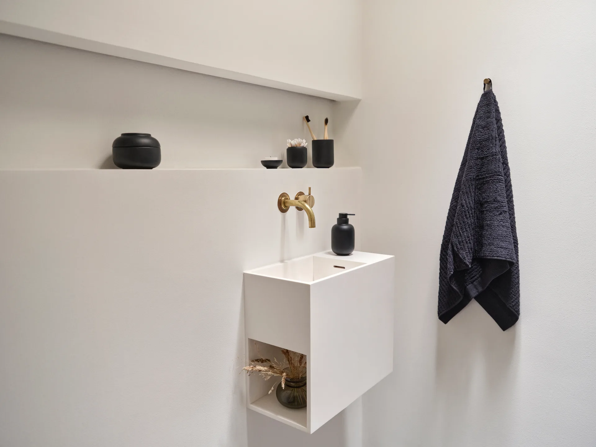 Sensu pot met deksel Ø10,5x7,5 cm, Black Zone Denmark