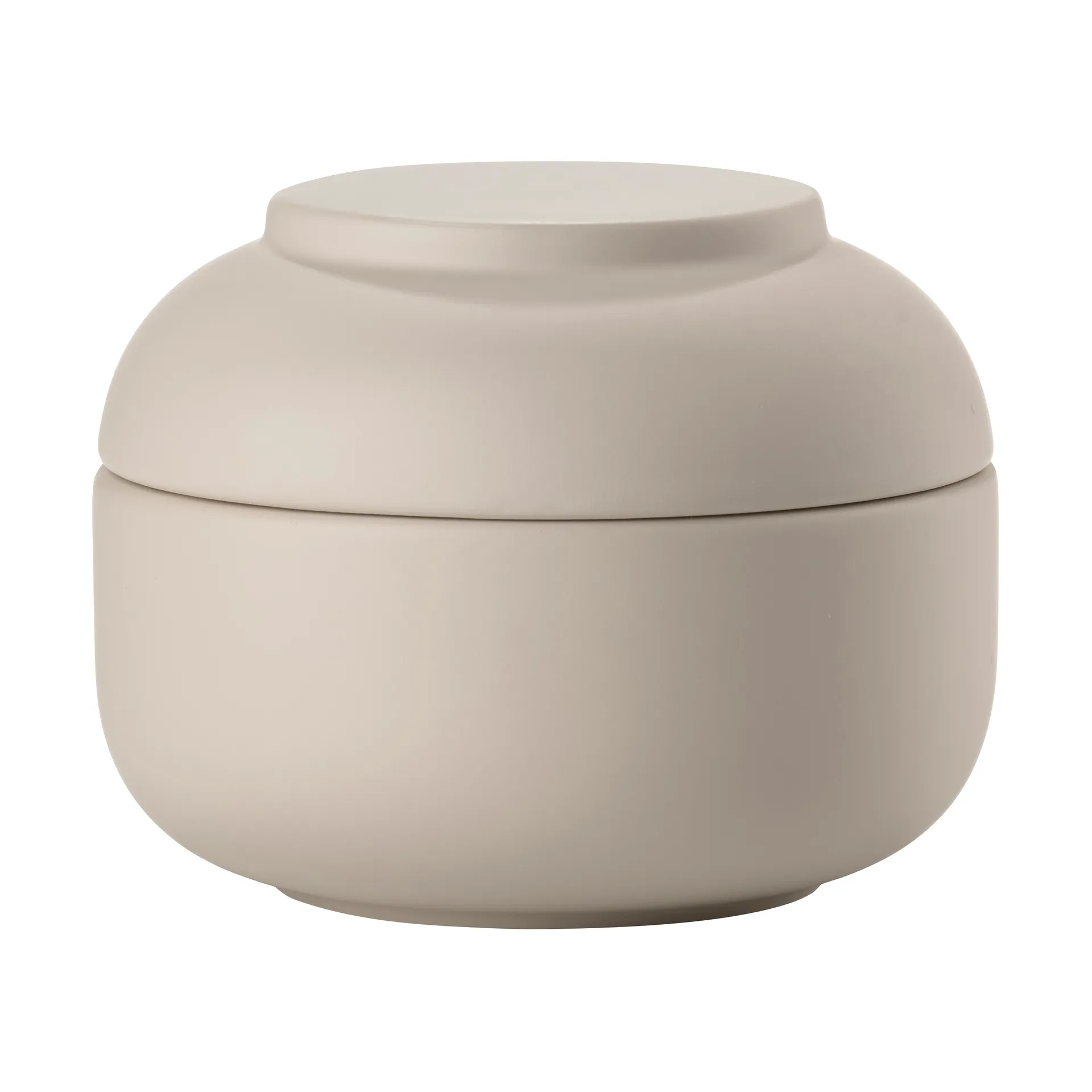 Sensu pot met deksel Ø10,5x7,5 cm, Sand Zone Denmark