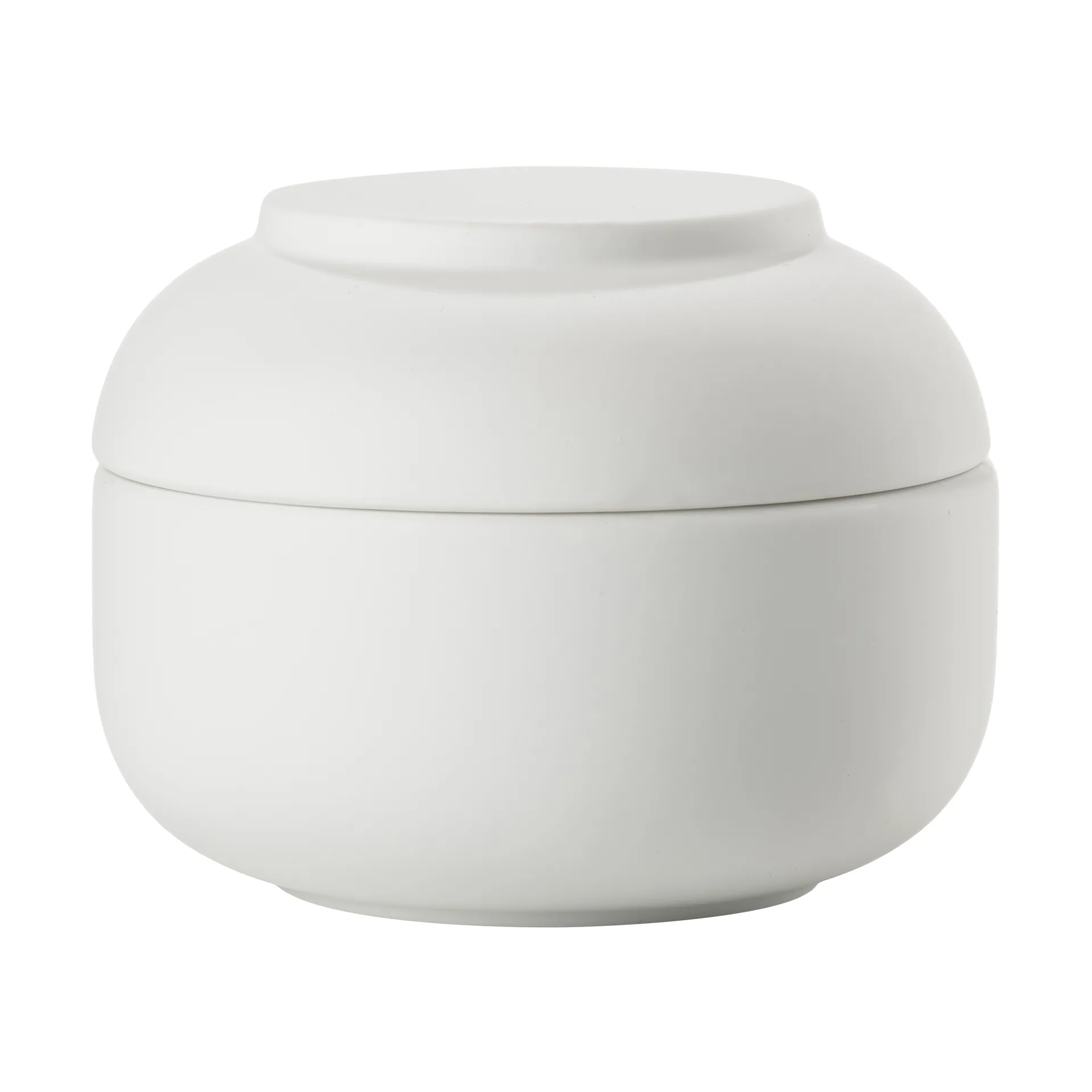 Sensu pot met deksel Ø10,5x7,5 cm, White Zone Denmark