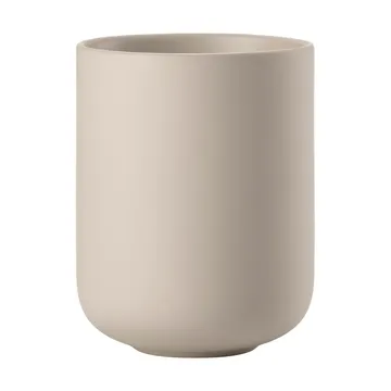 Sensu tandenborstelhouder Ø7,4x9,5 cm - Sand - Zone Denmark