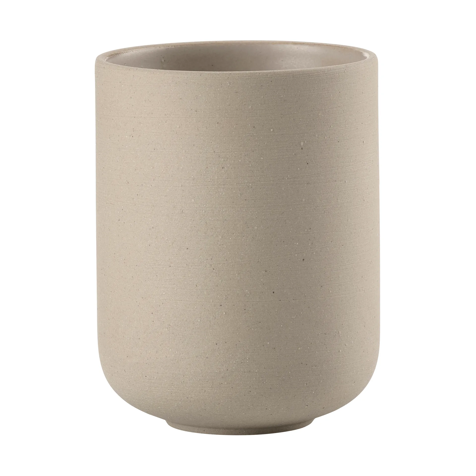 Sensu tandenborstelhouder Ø7,4x9,5 cm, taupe Zone Denmark