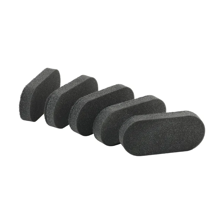 Singles afwasponsen 5-pack - Black - Zone Denmark