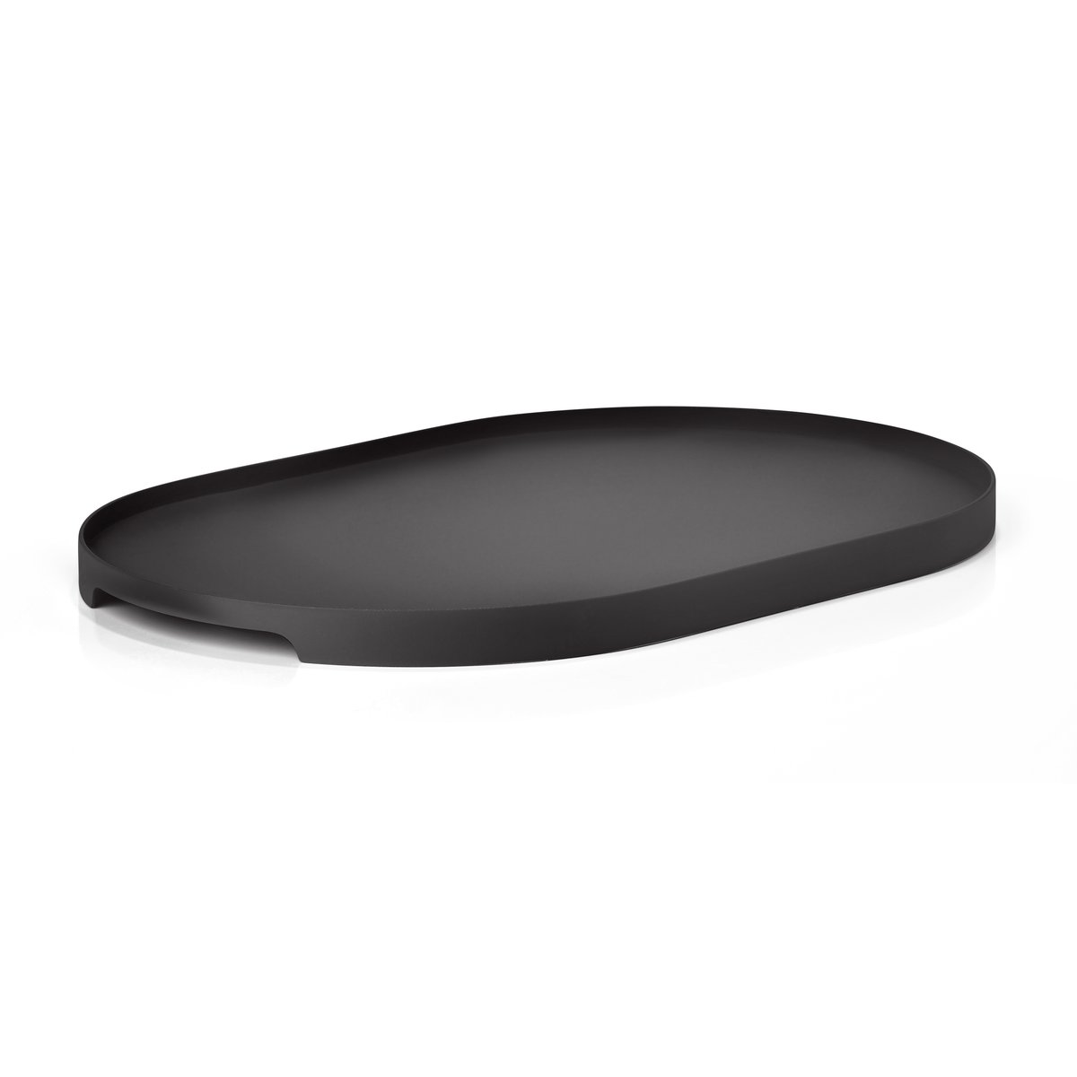Zone Denmark Singles dienblad ovaal 23x35 cm Black | Scandinavisch Interieur | Dienbladen | Zwart