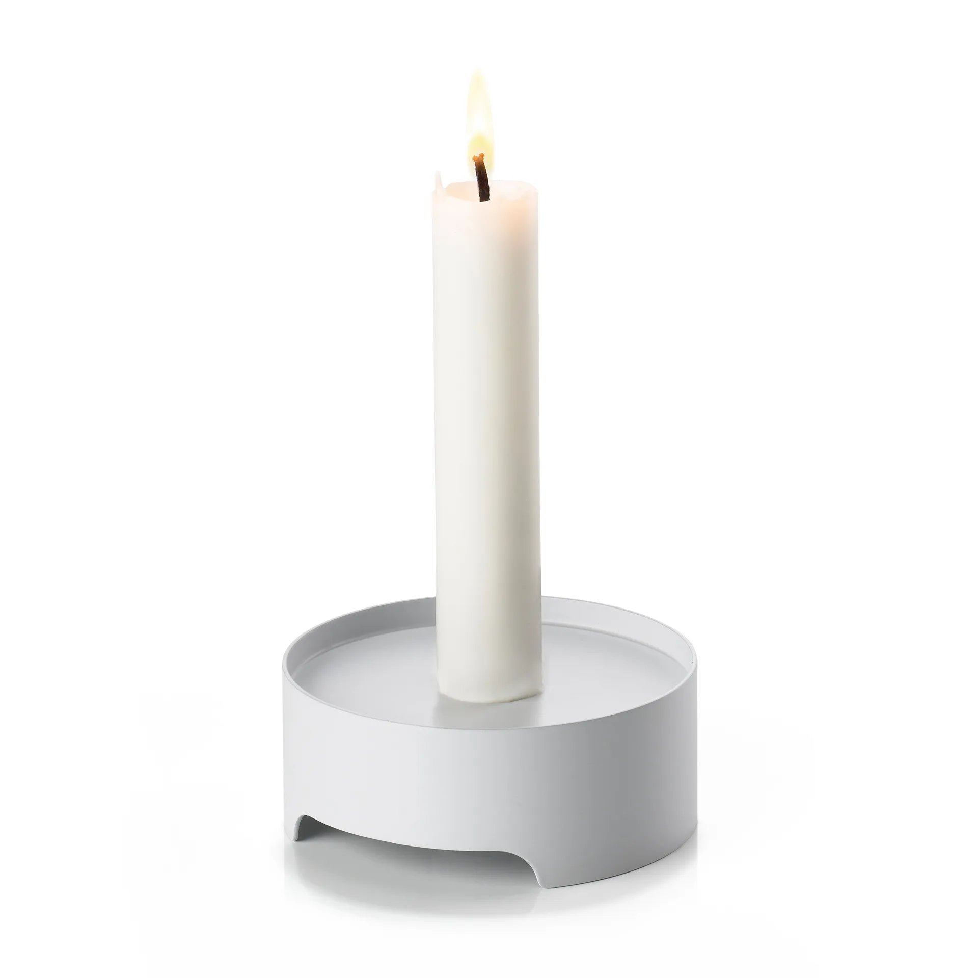 Singles kandelaar Ø9 cm, Warm Grey Zone Denmark