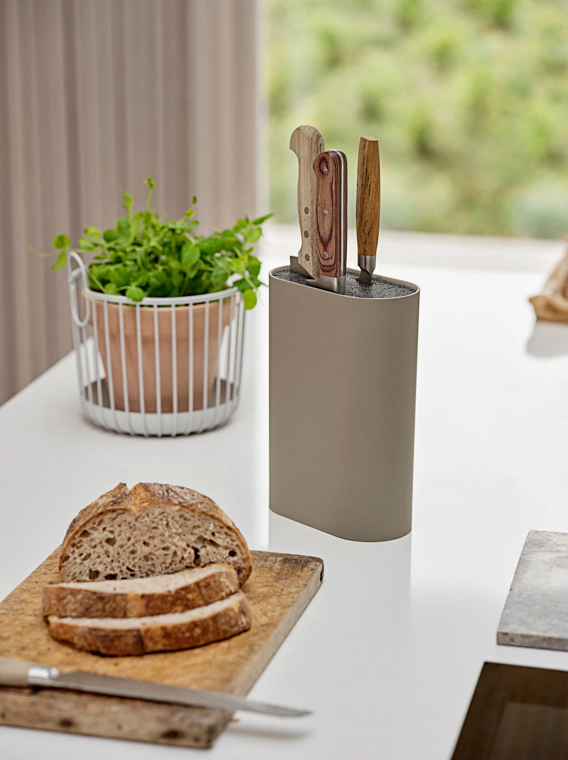 Singles messenblok 24 cm, Taupe Zone Denmark