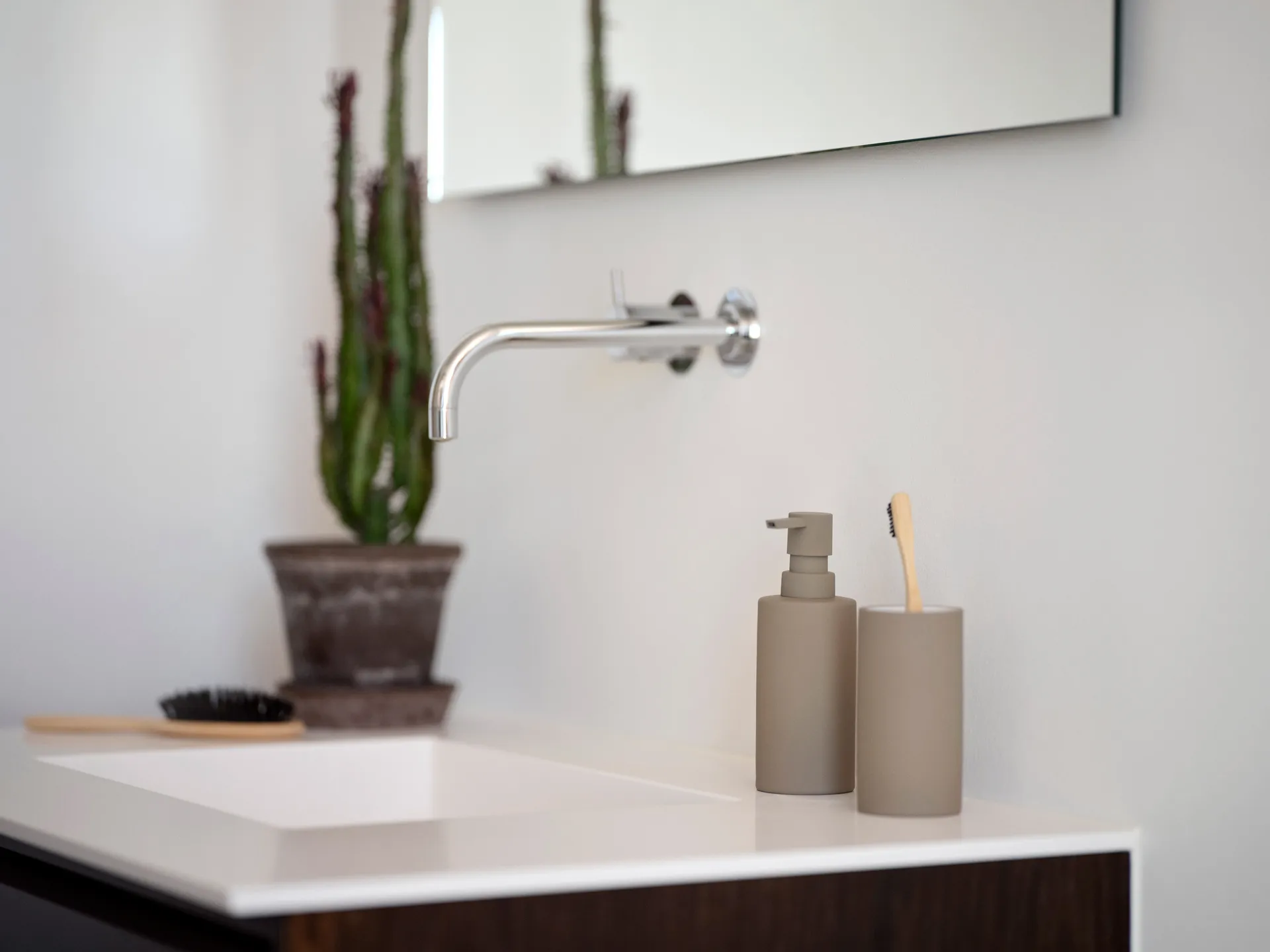 Solo zeepdispenser, Taupe Zone Denmark