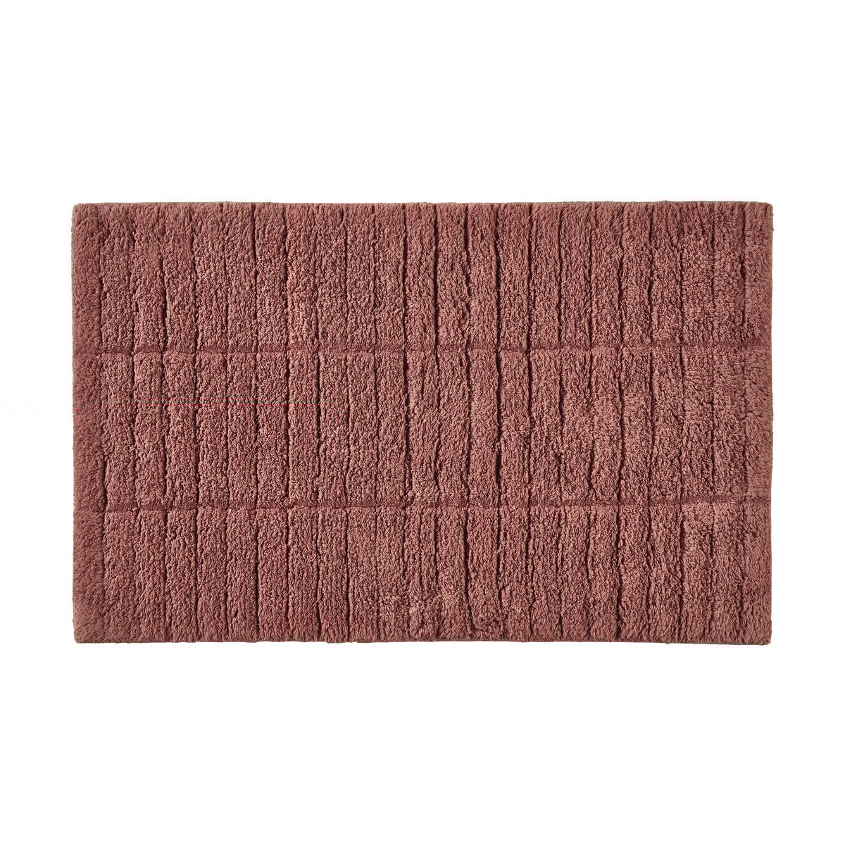 Zone Denmark Tiles badkamermat Peach red | Scandinavisch Interieur | Badmatten | Rood
