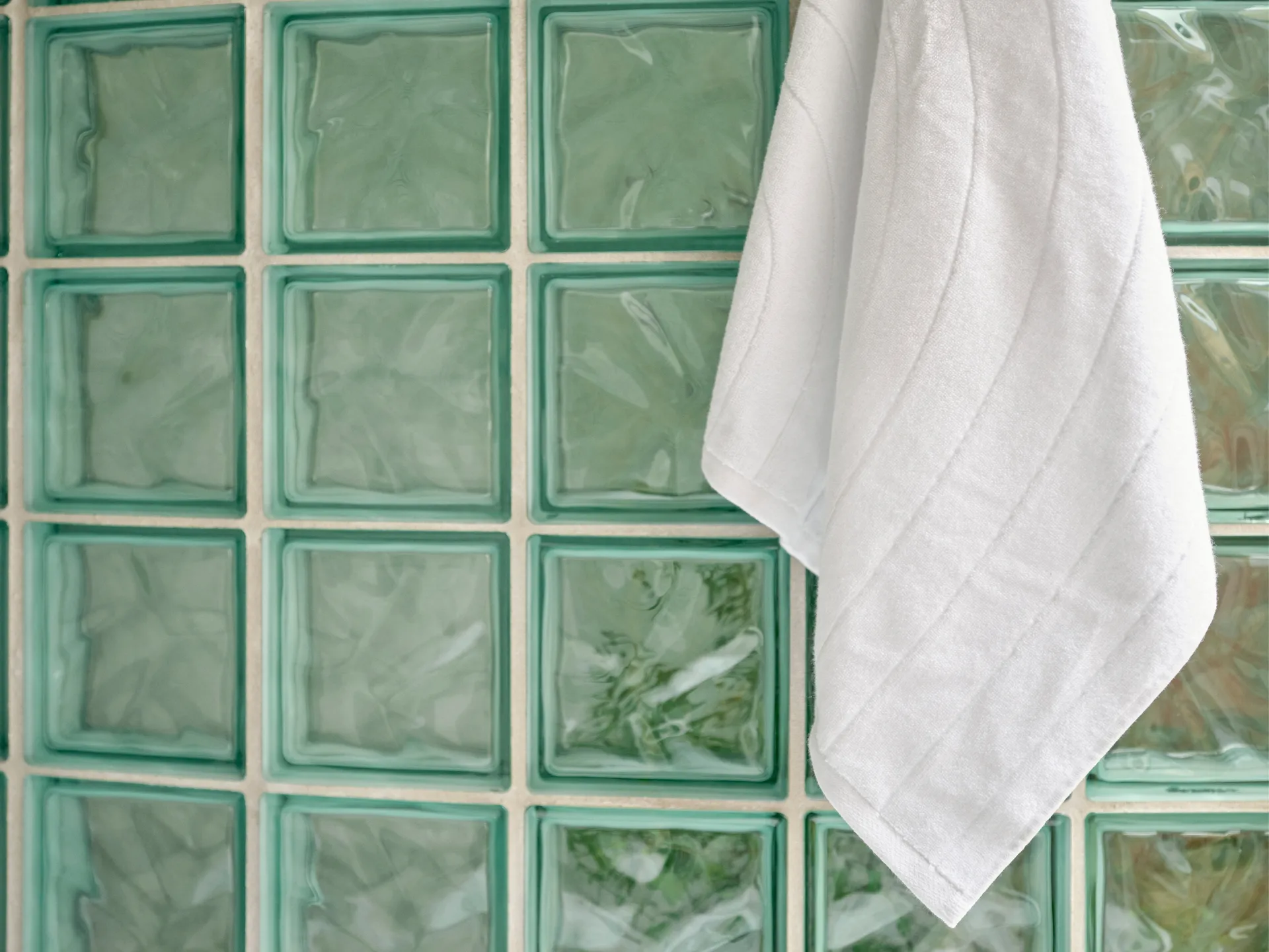 Time handdoek 50x100 cm, White Zone Denmark