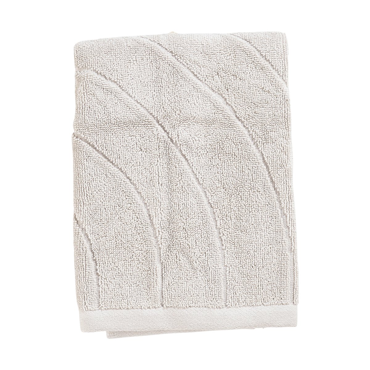 Zone Denmark Time handdoek 50x70 cm Soft grey | Scandinavisch Interieur | Badhanddoeken | Grijs