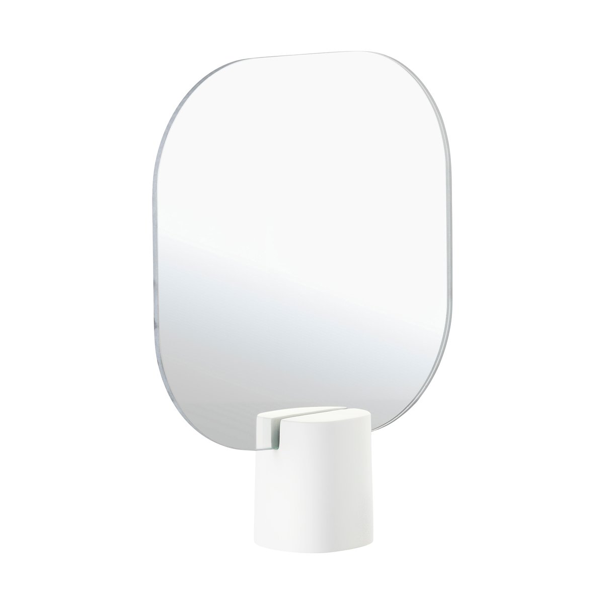 Zone Denmark Time tafelspiegel 26,5 cm White | Scandinavisch Interieur | Tafelspiegels | Wit