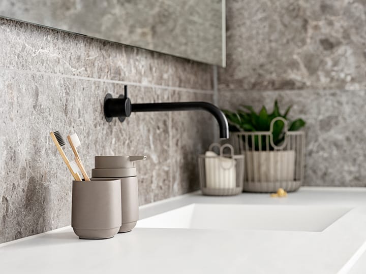 Time tandenborstelbeker 9,8 cm, Concrete Zone Denmark