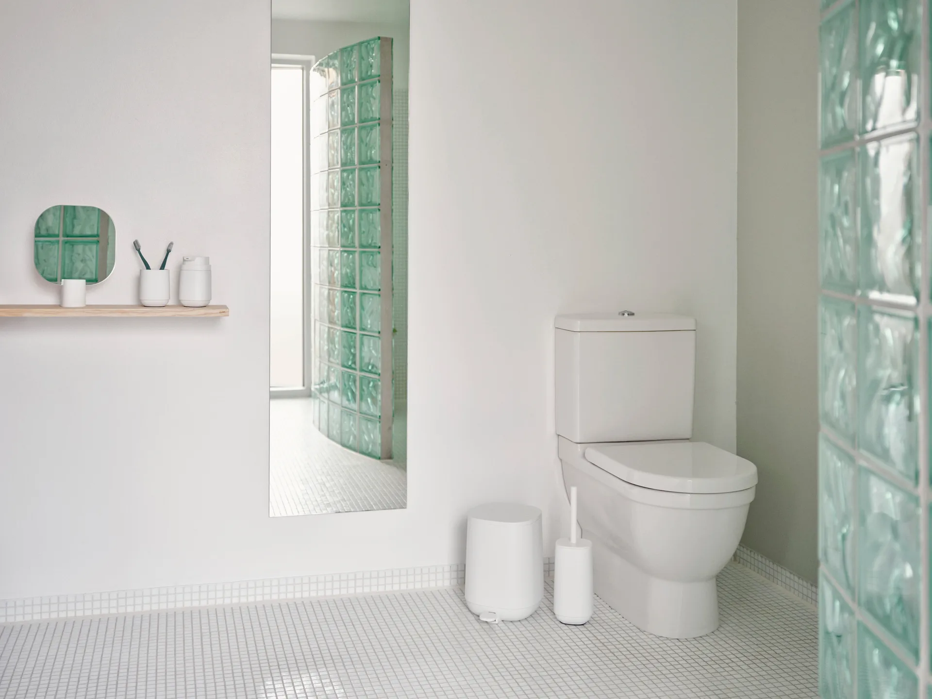 Time toiletborstel 36 cm, White Zone Denmark