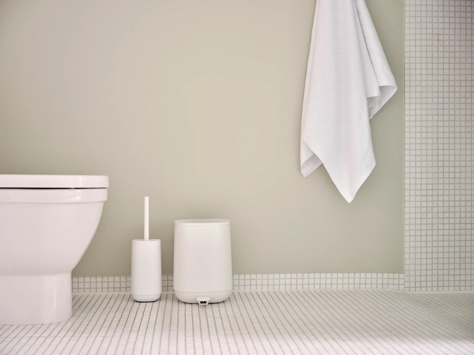 Time toiletborstel 36 cm, White Zone Denmark