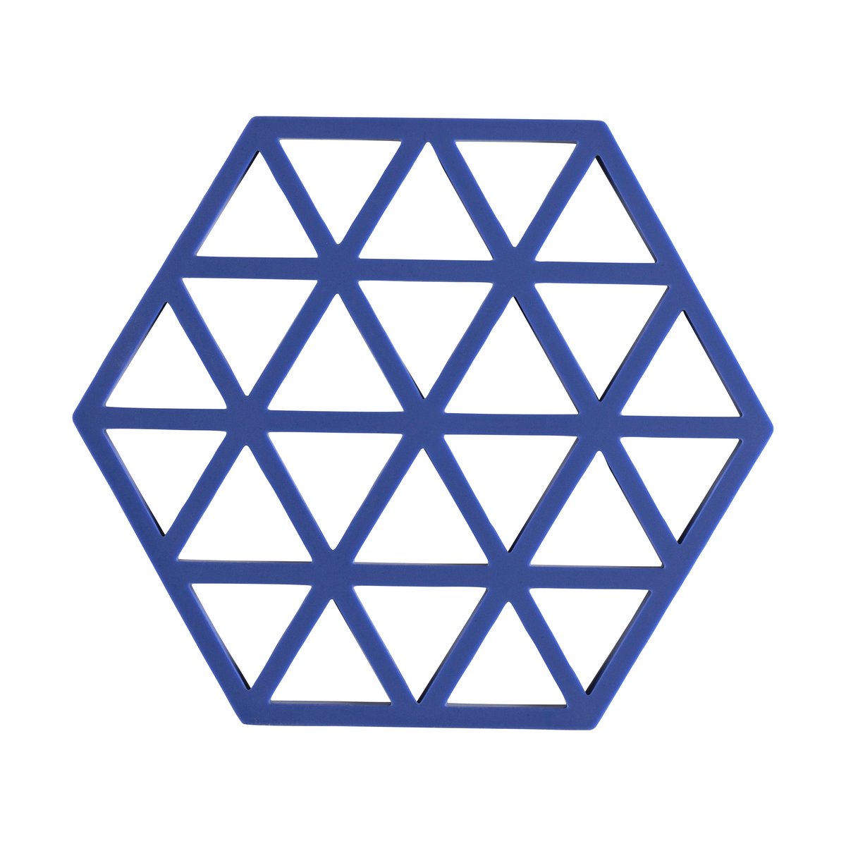 Zone Denmark Triangle pannenonderzetter Indigo | Scandinavisch Interieur | Pannenonderzetters | Blauw