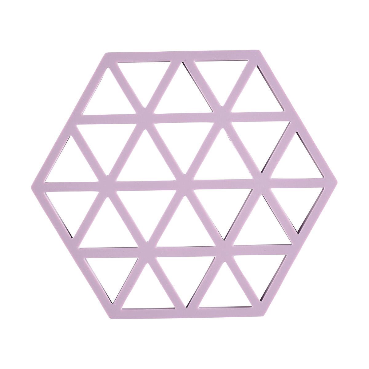 Zone Denmark Triangle pannenonderzetter Lupine | Scandinavisch Interieur | Pannenonderzetters | Paars