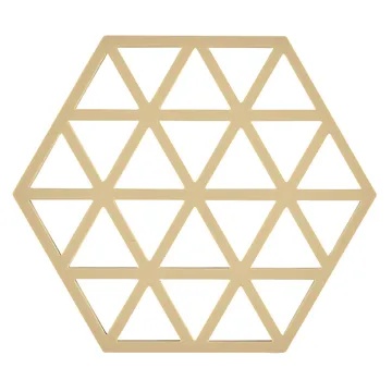 Triangles pannenonderzetter 14x16 cm - Warm sand - Zone Denmark