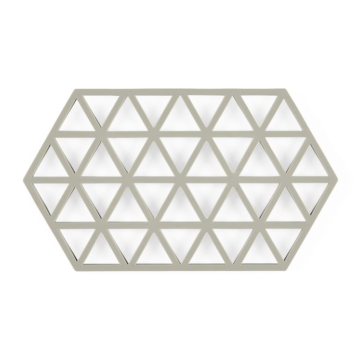 Triangles pannenonderzetter 14x24 cm - Mud - Zone Denmark