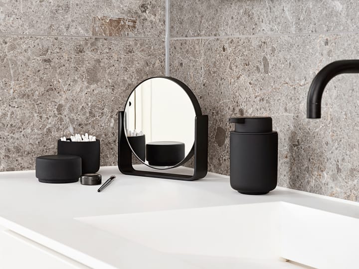 Ume tafelspiegel met 5x vergroting 19x19,5 cm, Black Zone Denmark