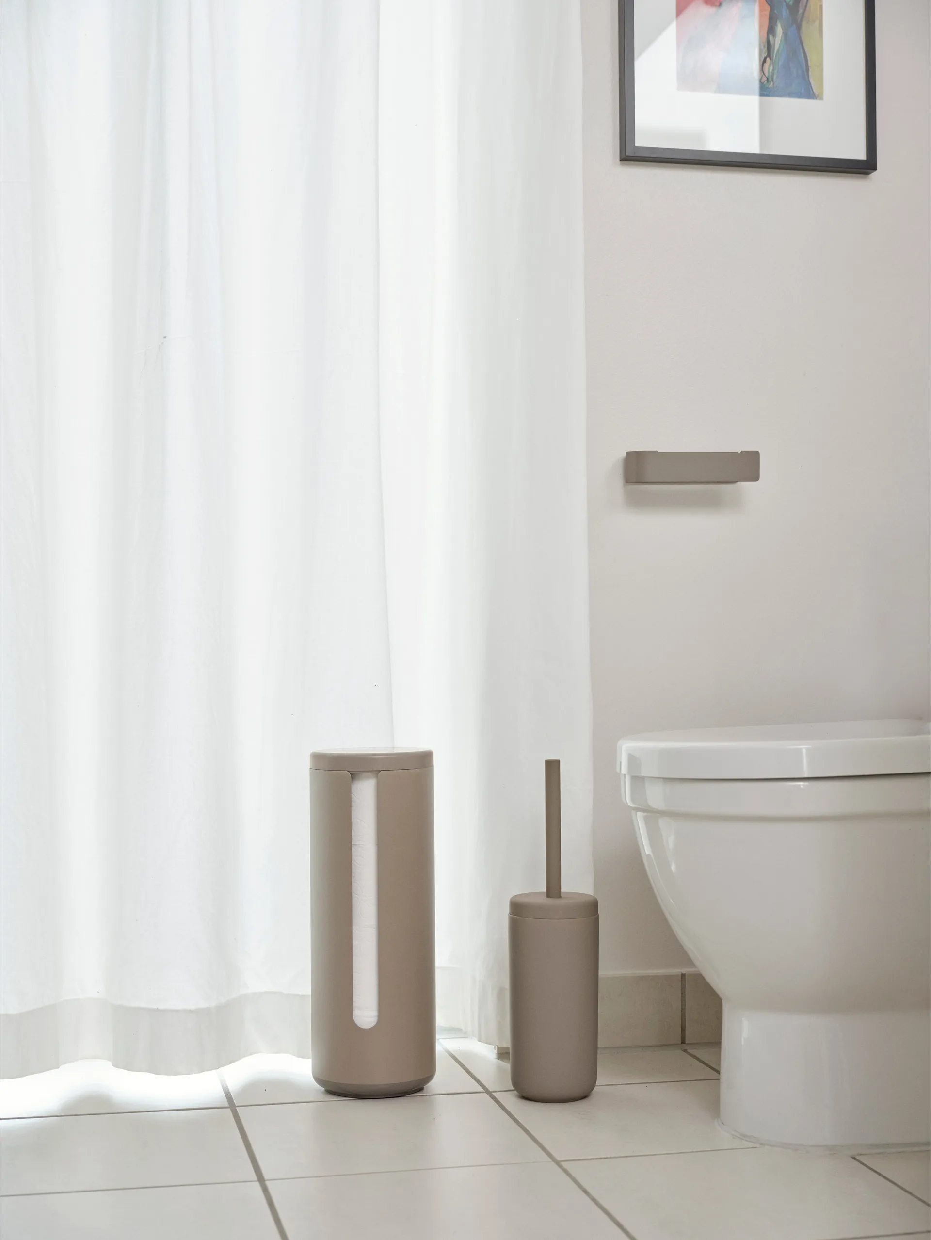 Ume toiletrolhouder, Taupe Zone Denmark