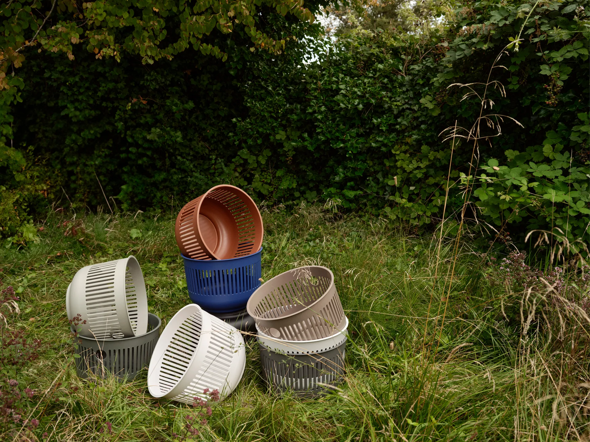 Ume wasmand Ø40x29 cm, Taupe Zone Denmark