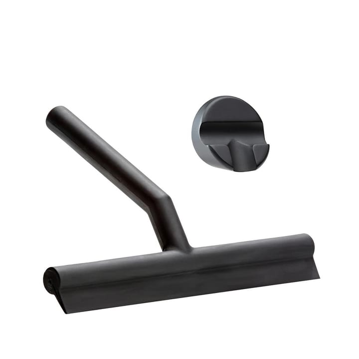 Wiper douchewisser - black, met houder - Zone Denmark