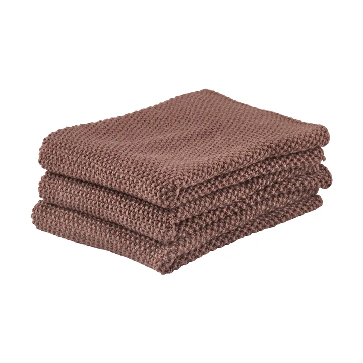 Zone afwasdoek 3-pack - brun - Zone Denmark