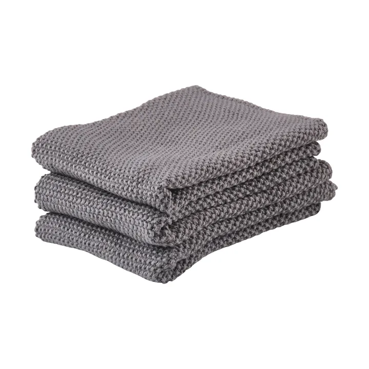 Zone afwasdoek 3-pack - grijs - Zone Denmark