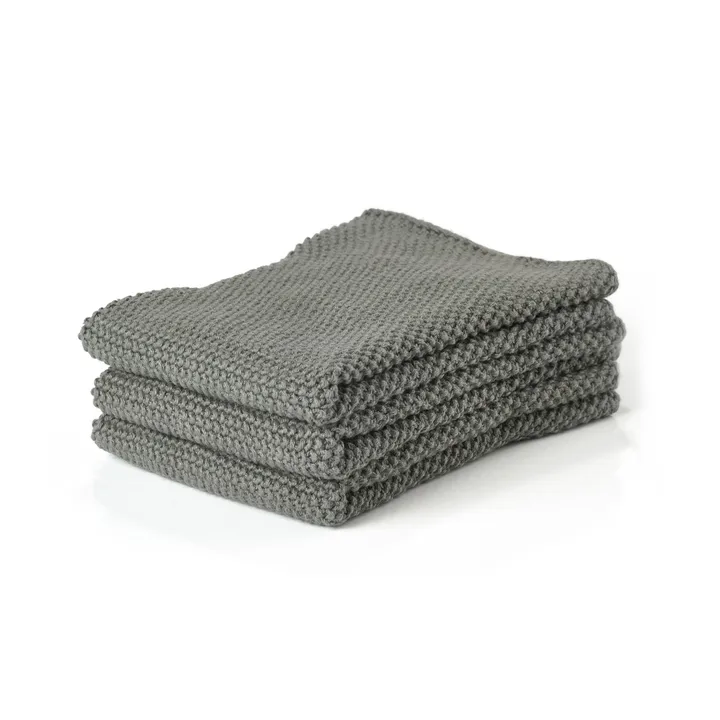 Zone afwasdoek 3-pack - Olive green - Zone Denmark