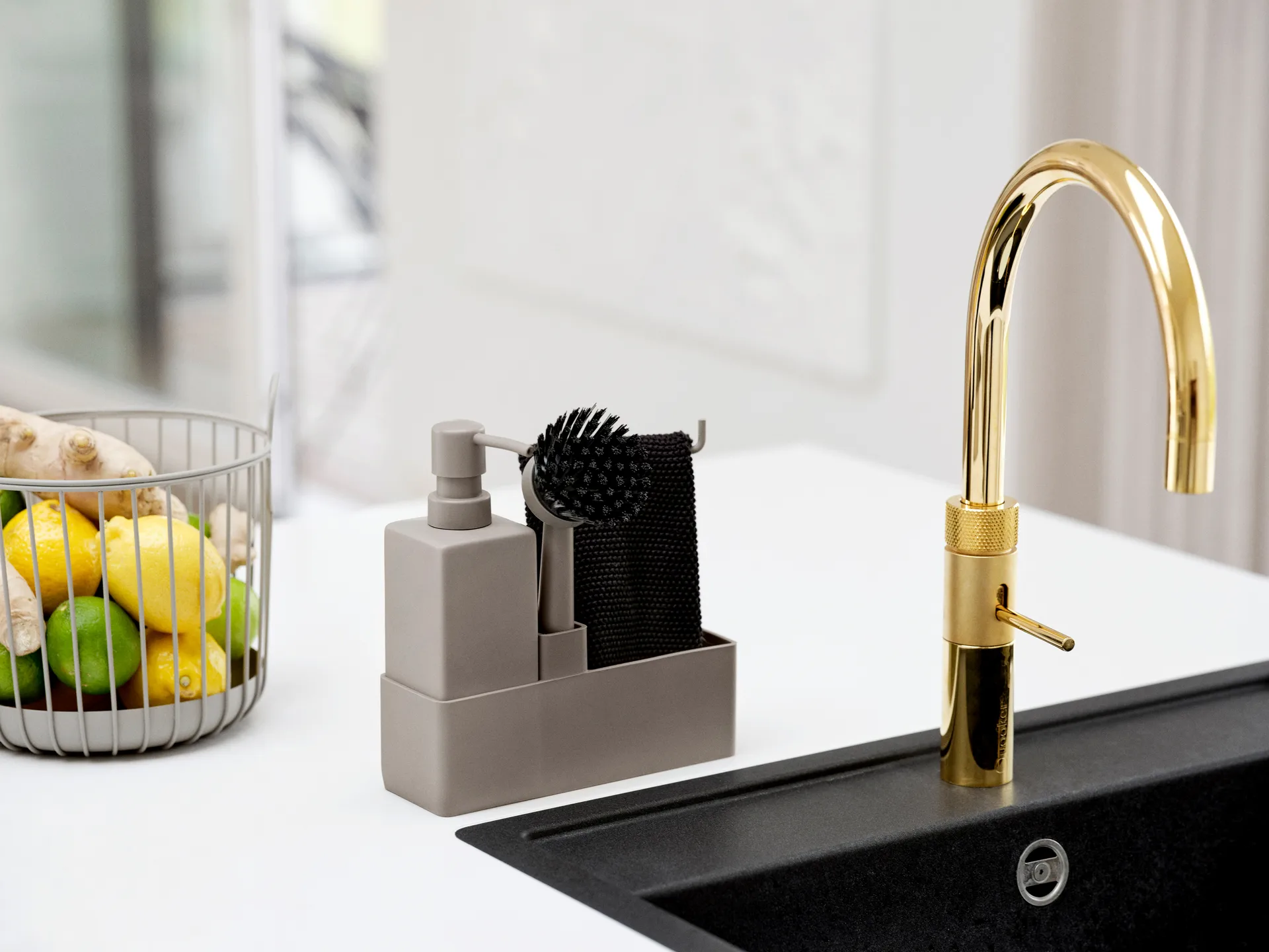 Zone Denmark afwasset met vaatdoekje, Taupe Zone Denmark