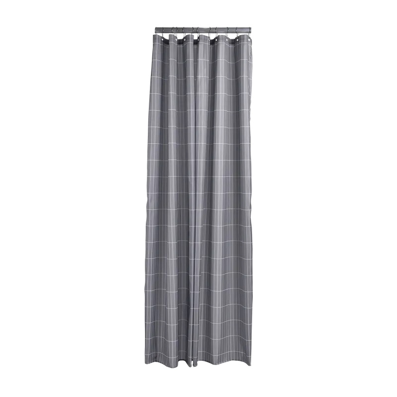 Zone Denmark douchegordijn 180x200 cm, Slate grey tiles Zone Denmark