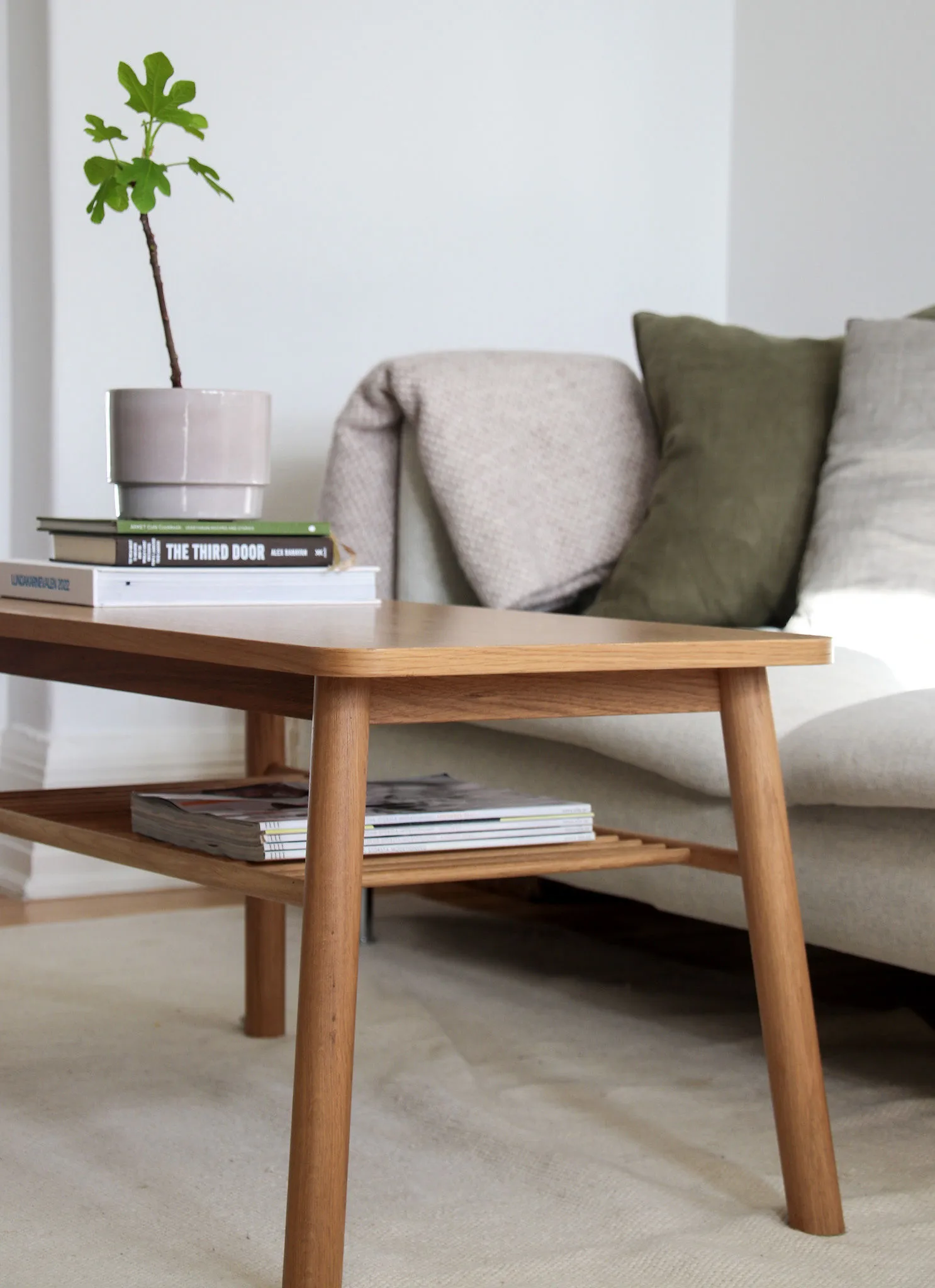 Mino salontafel, eikenhout Zweed