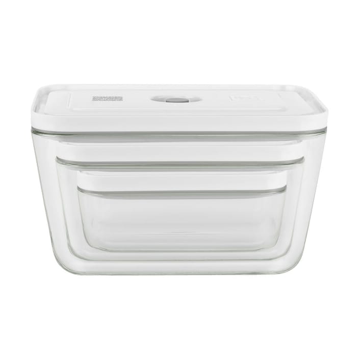 Fresh & save vacuum lunchbox 3-delig, Borosilicaat glas Zwilling
