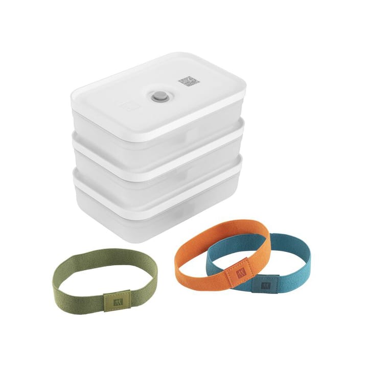 Fresh & save vacuüm lunchbox 6-delig - Transparant - Zwilling